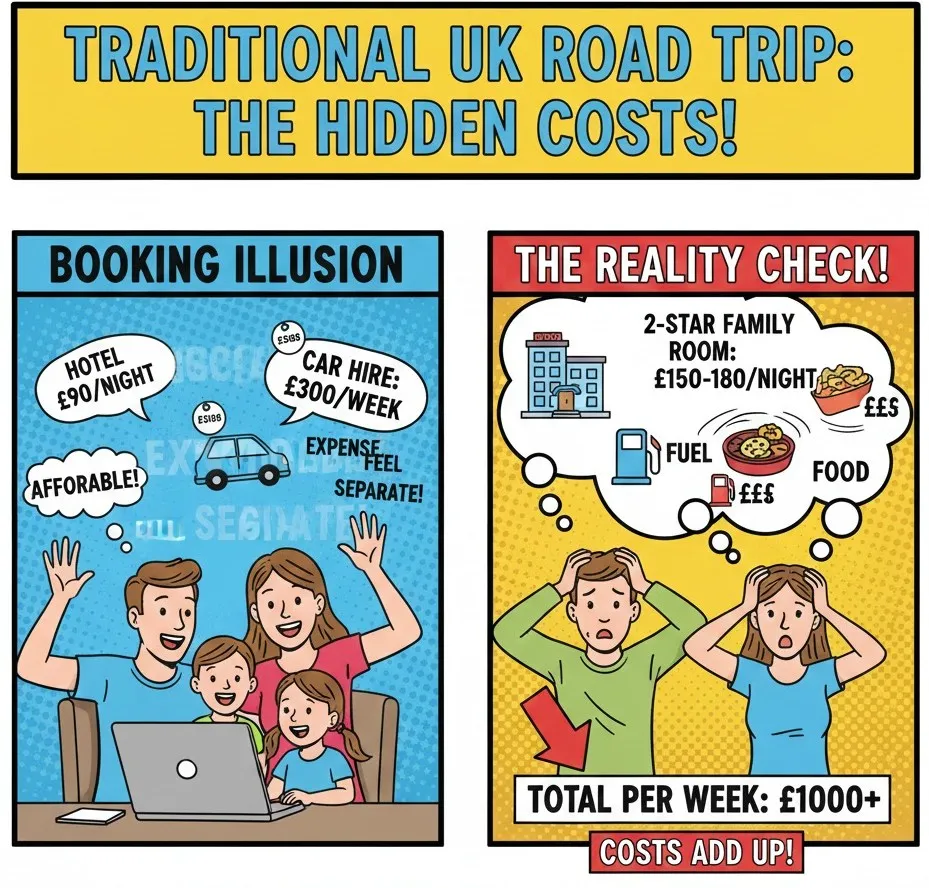 what a tradtional trip cost