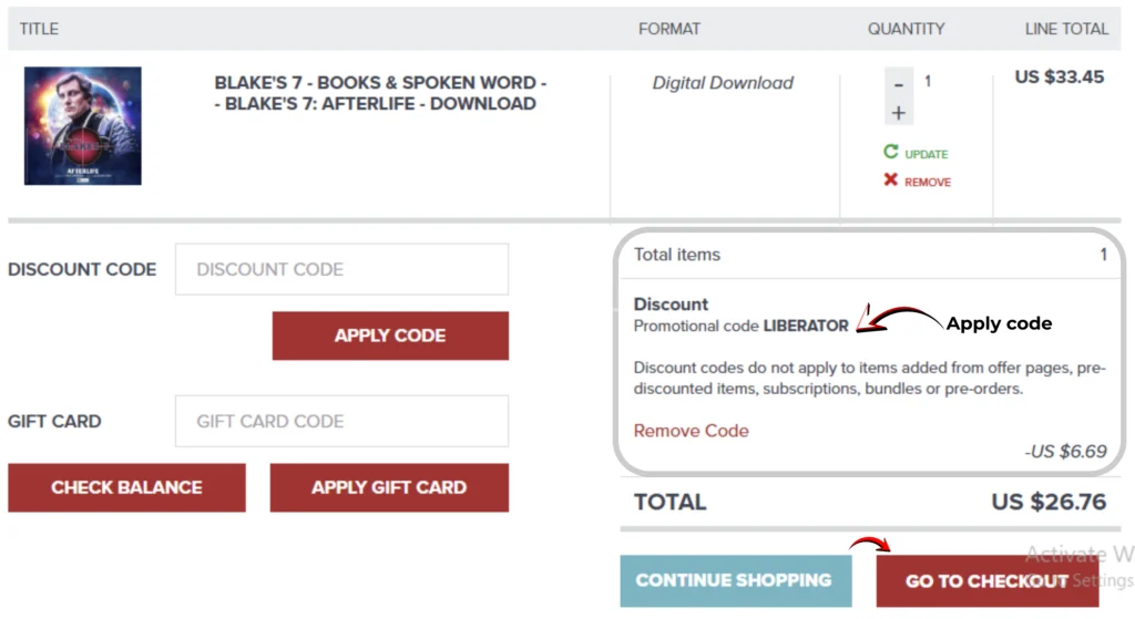 Claim Your 20% Discount in Four Simple Steps