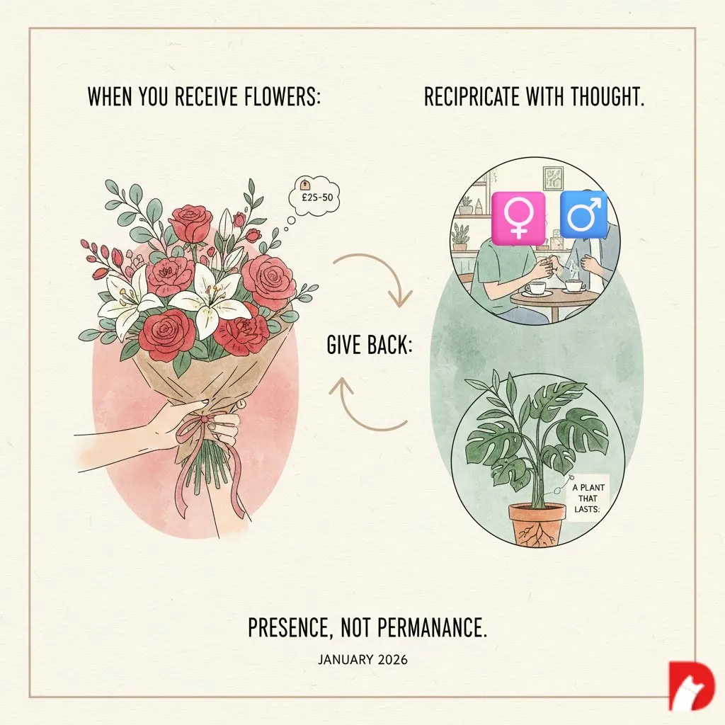 When You Receive Flowers - what to give
